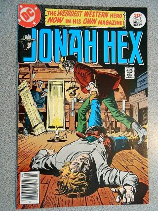 Jonah Hex 1 Bronze Western Magic 1977 Unread Nm 9.  6