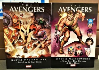 Marvel Masterworks The Avengers Volume 2,  Volume 3 Tpb - Endgame - Stan Lee