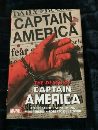 The Death Of Captain America Omnibus Hc Brubaker Hardcover Marvel