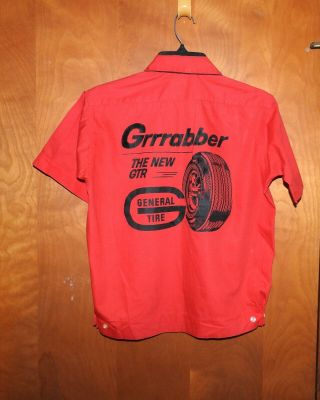Promotional Shirt For General Tire Grabbers Late 60 