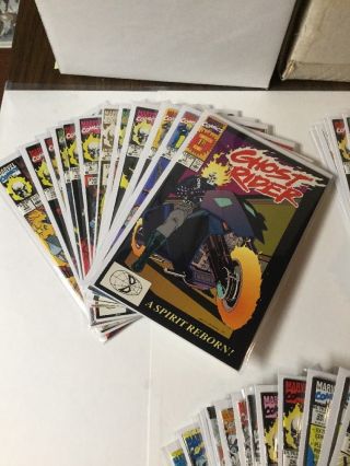 Ghost Rider 1 - 35 Plus Crossovers Tie - Ins Variants 1990 Series Nm Near