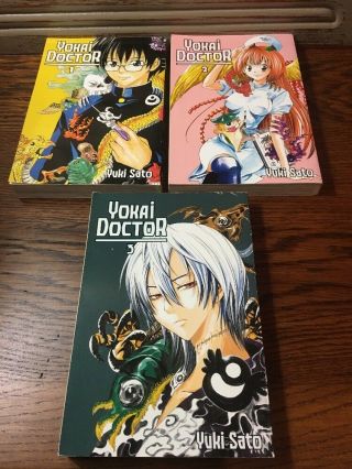 Yokai Doctor Vols 1,  2 And 3 By Yuki Sato