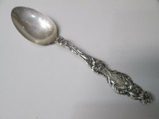 Whiting Lily 1902 Sterling Silver Teaspoon