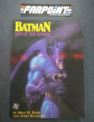 Old Stock Dc Comics Graphic Novel Tpb Batman Son Of The Demon