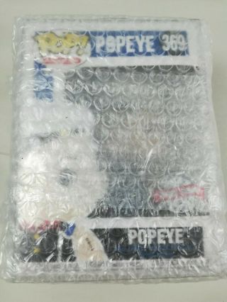 Funko Pop Animation 369 Popeye Special Edition Vinyl Figure Nib With Protector
