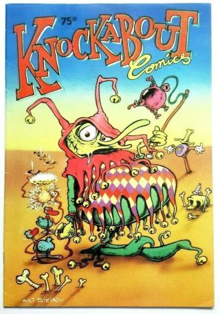 Knock About Comics 1 (1980) Underground Comix By Hunt Emerson & S Clay Wilson