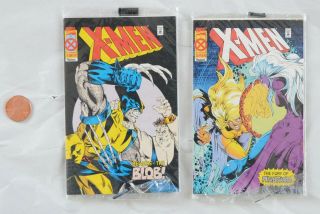 X - Men Hardee ' s Complete mini comics Time Gliders 1995 Kids Meal Marvel 2