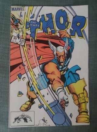 Thor 337 - 1st Beta Ray Bill - Comic Book Very Look Book