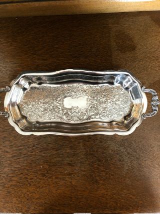 Vintage Viners Sheffield Silver Plated Serving Dish