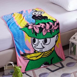 Cartoon Moomin Throw Fleece Blanket Soft Bed Sofa Couch 3d Animal Print Blanket