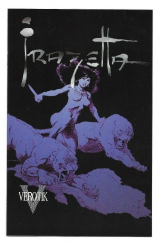 Rare 1991 Verotik Ashcan Edition Comic From Frank Frazetta