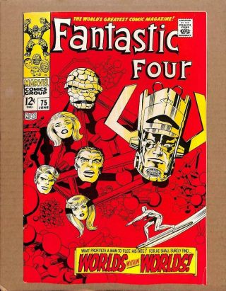 Fantastic Four 75 - - Silver Surfer Galactus Marvel Comics