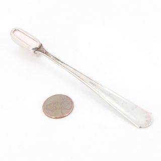 VTG Sterling Silver - Antique WEIDLICH Baby Child Toothbrush - 14.  5g 4