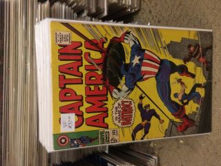 105 Captain America Vf 50 To 70 Discount