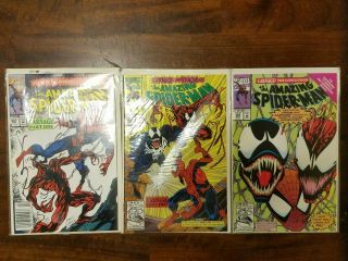 The Spider - Man 361,  362,  And 363 (first Appearance Of Carnage)