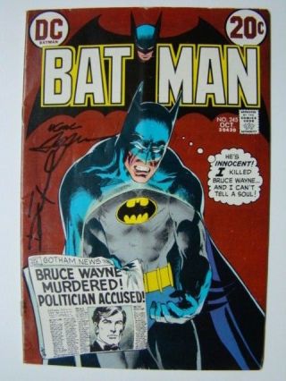 Batman 245 Neal Adams Artist & Denny O 