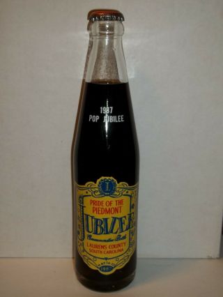 10 Oz Coca Cola Commemorative Bottle - 1987 Pride Of The Piedmont