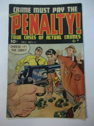 Crime Must Pay The Penalty 11 (1949) 2.  0 Gd