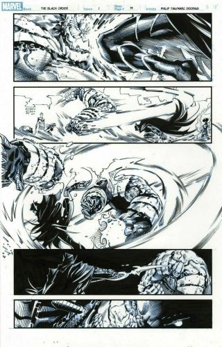 Black Order Issue 1 Page 19 By (philip Tan) And Marc Deering