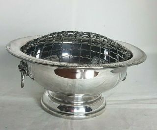 Vintage Silver Plated Rose Bowl (diameter - 20 Cm)