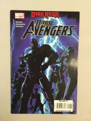 Dark Avengers 1 Marvel Comics 2009 1st Appearance Iron Patriot 1st Print Fn Fine