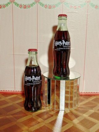 2 Harry Potter Chamber Of Secrets Coca - Cola Classic Bottles - (cc - 34)