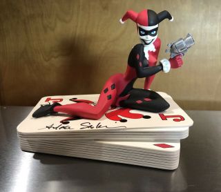 Signed Harley Quinn Dc Direct 2000 Statue,  Le 3352/6000,  Batman Animated Series