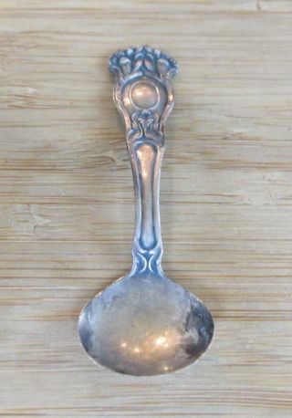 Vintage Sterling Silver Miniature Spoon 2 - 1/2 " 2.  8grams 12 - G1352
