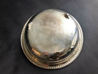 EPC Vintage Silver Plated serving dish with lid 5