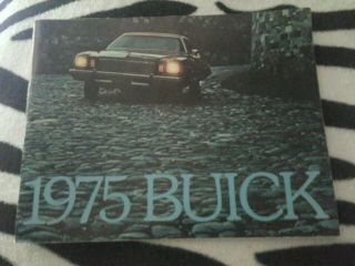 1975 Buick Riviera Electra Lesabre Regal Century Skylark 62 - Page Sales Brochure