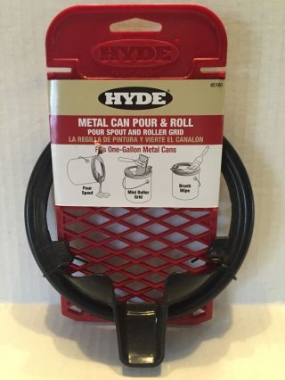 Hyde Metal Can Pour And Roll,  Pour Spout And Roller Grid,  Fits 1 Gallon Cans
