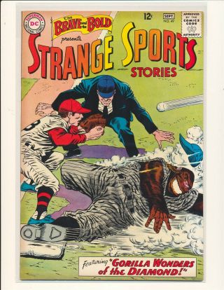 Brave & The Bold 49 - Strange Sports Stories Fine/vf Cond.