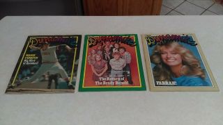 (11) Dynamite Magazines Vol 1 1 - 12 (1977 - 1978) Brady Bunch Farrah Star War 2