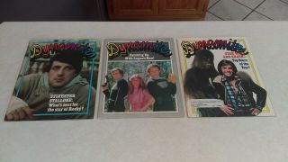 (11) Dynamite Magazines Vol 1 1 - 12 (1977 - 1978) Brady Bunch Farrah Star War 3