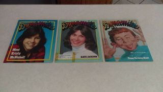 (11) Dynamite Magazines Vol 1 1 - 12 (1977 - 1978) Brady Bunch Farrah Star War 4