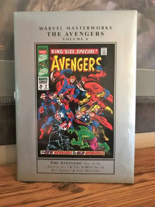 Marvel Masterworks The Avengers Volume 6 Hc King Size Special