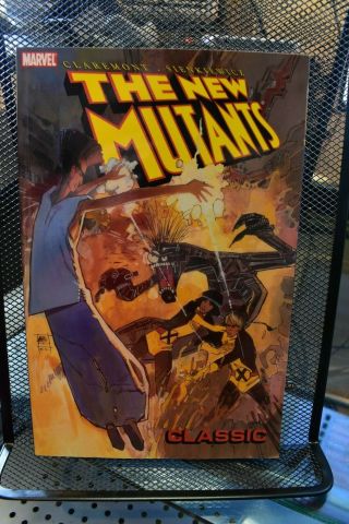 The Mutants Classic Volume 4 Marvel Tpb Rare Oop Chris Claremont Sienkiewicz