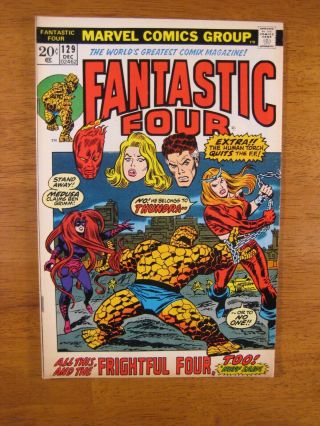 Fantastic Four 129 (vf -) - Bright,  Colorful & Glossy