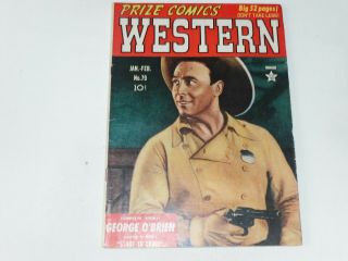 Prize Comics Western 79 Jan / Feb 1950 52 Pages Severin / Kurtzman Art