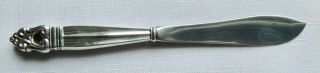 Royal Danish Sterling Silver Hollow Handle Master Butter Knife 7 "