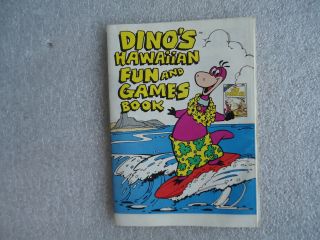 Vintage Cereal Advertising Insert Book Dino 