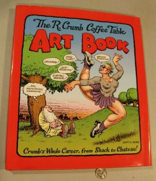 The R.  Crumb Coffee Table Art Book By Robert Crumb Hardcover 1st Print Hc Zap