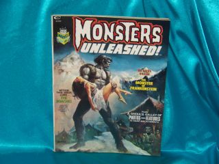 Monsters Unleashed 2,  Sept.  1973,  Frankenstein Fine - Very Fine