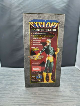 Cyclops Painted Statue Retro Version Randy Bowen Marvel X - Men 13 