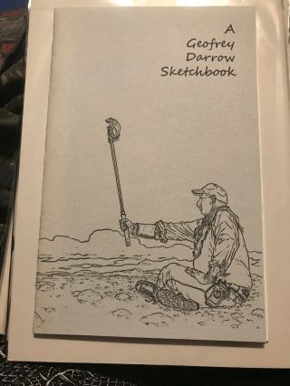 Geof Darrow A Geofrey Darrow Sketchbook Shaolin Cowboy Signed And Sketched