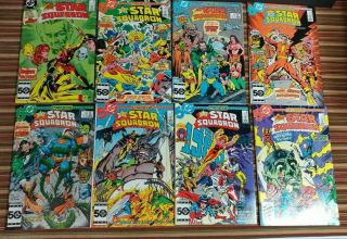 All - Star Squadron 1 - 67,  Annual 1 - 3 and The Last Days of the JSA Special. 6