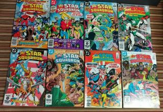 All - Star Squadron 1 - 67,  Annual 1 - 3 and The Last Days of the JSA Special. 8