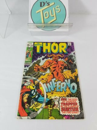 Marvel Comics Bronze Age Comic Book Thor The Mighty 176