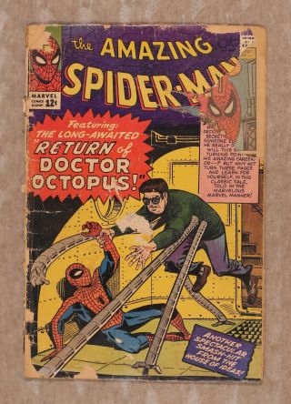 Spider - Man (1st Series) 11 1964 Pr 0.  5