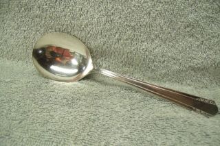 Round Soup Spoon Vista 1940 Silverplate Wm A Rogers Oneida Ltd